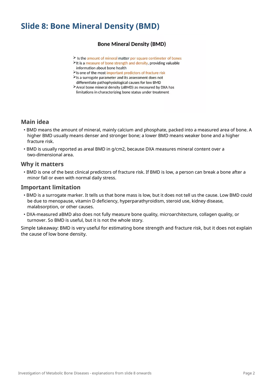 Investigation of Metabolic Bone Diseases - Page 2