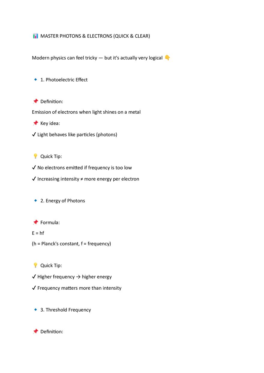 Physics Cheatsheet - Page 12