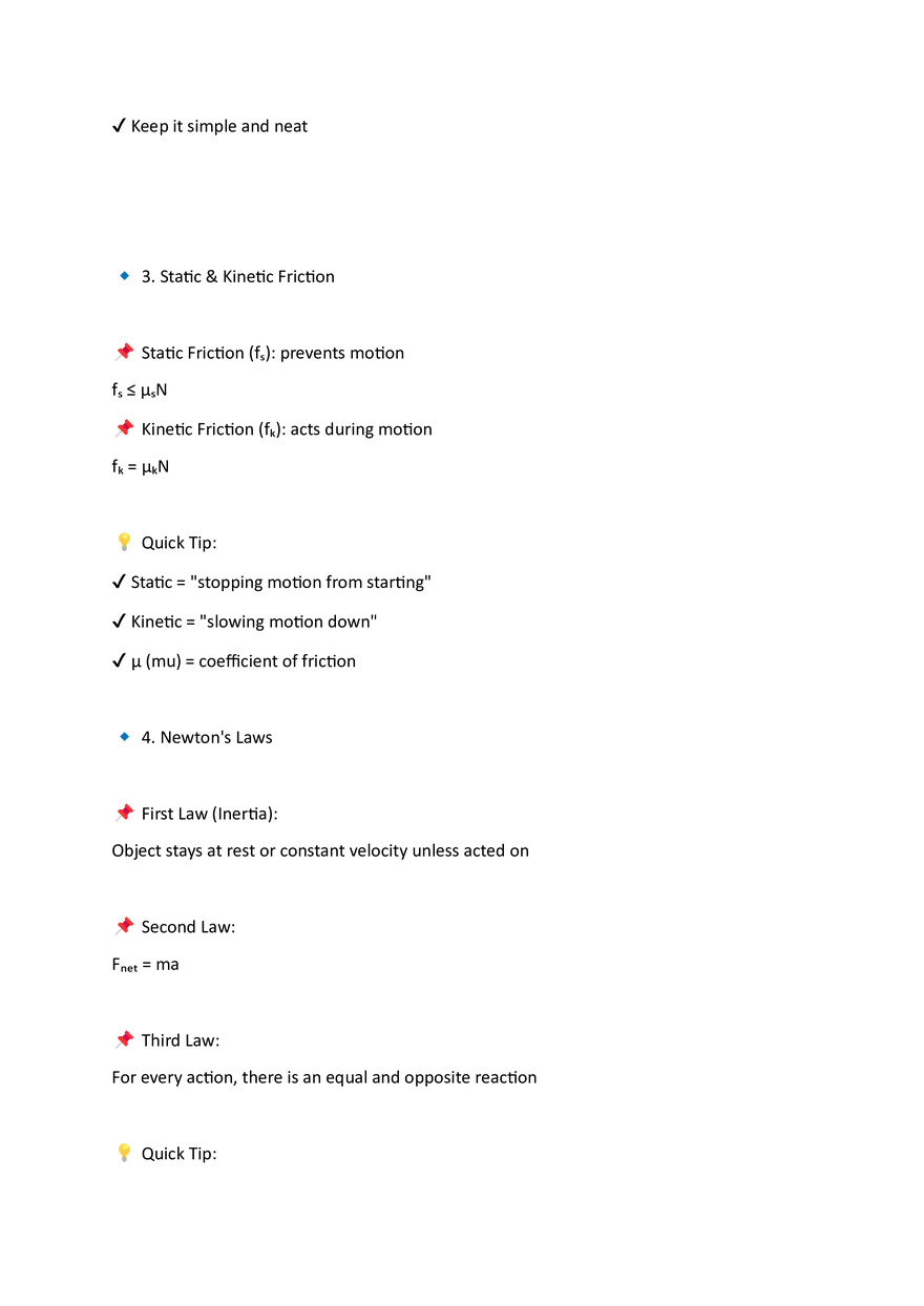 Physics Cheatsheet - Page 35