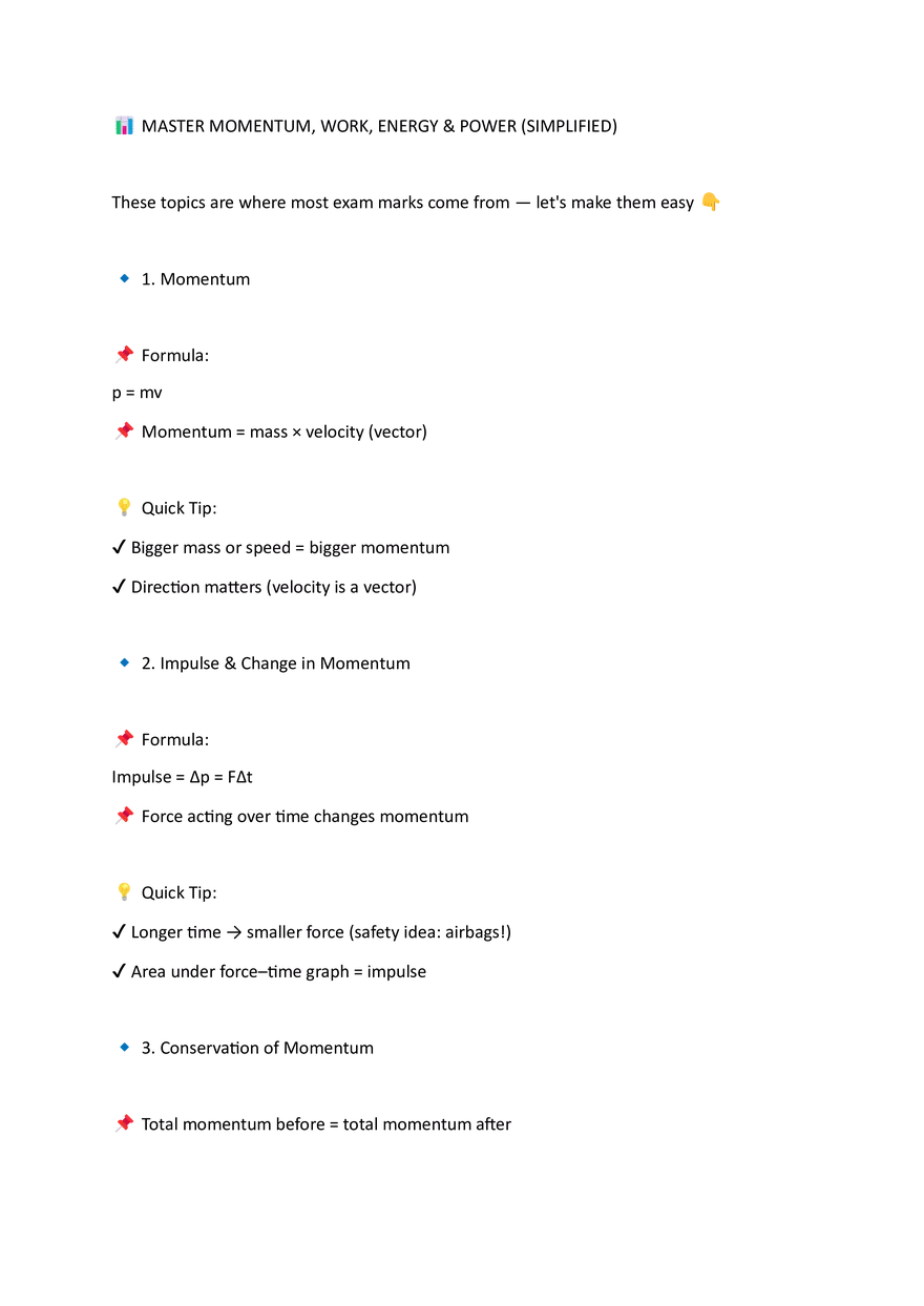 Physics Cheatsheet - Page 38