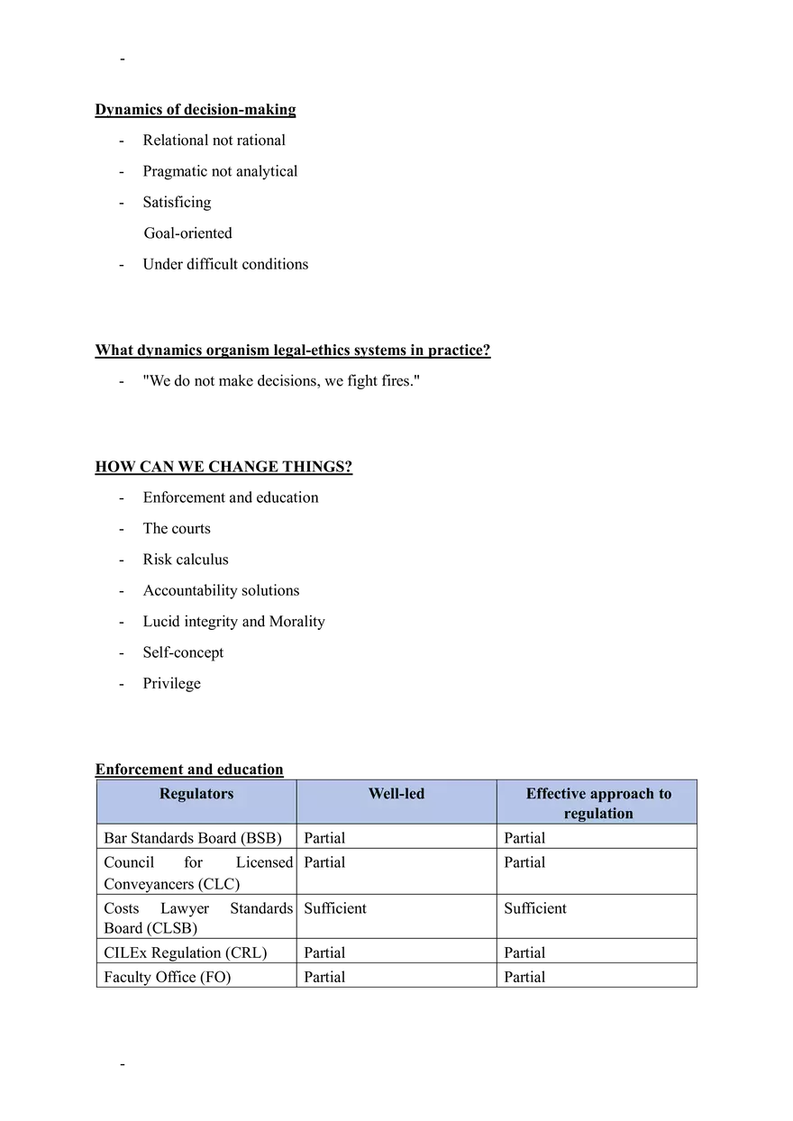 Clarity, Ethics, and Responsibilities - Page 3