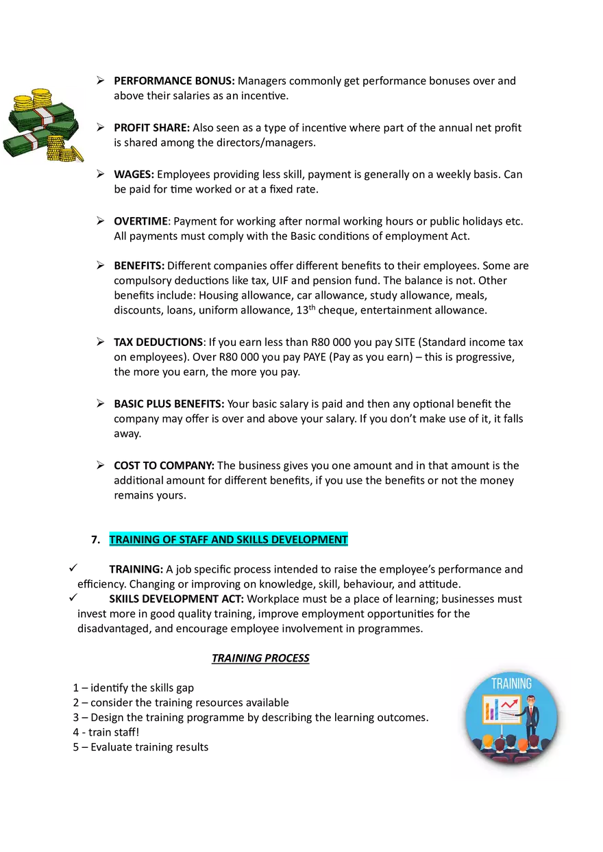 Human Resource Management Summary Notes - Page 4