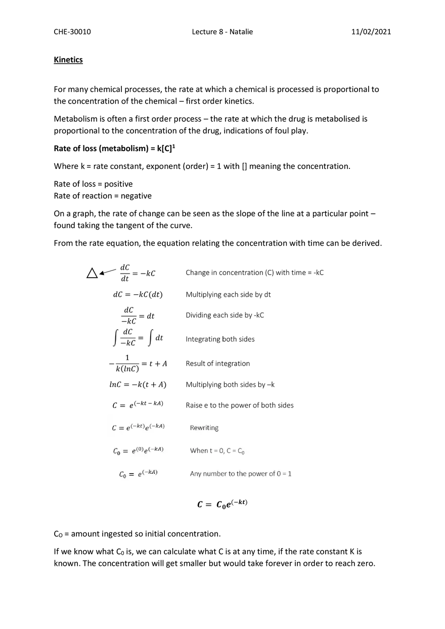 Lecture 8 - Kinetics - Page 1
