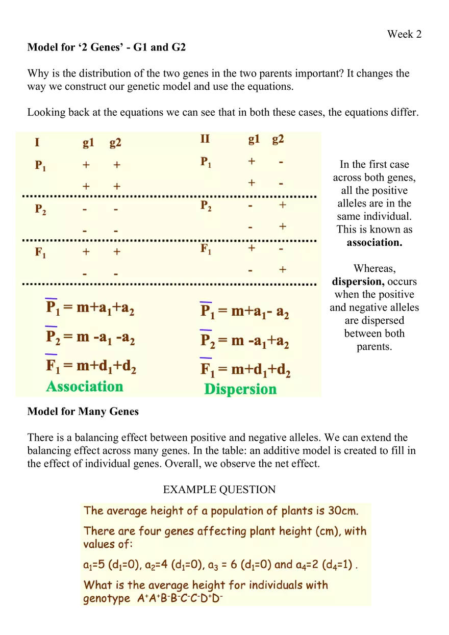 Week 2 Quantitative Genetics - Page 9