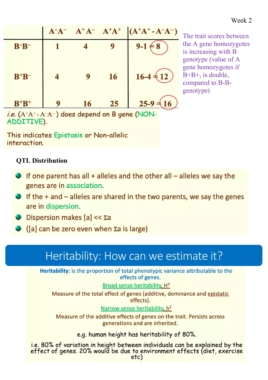 Week 2 Quantitative Genetics - Page 11