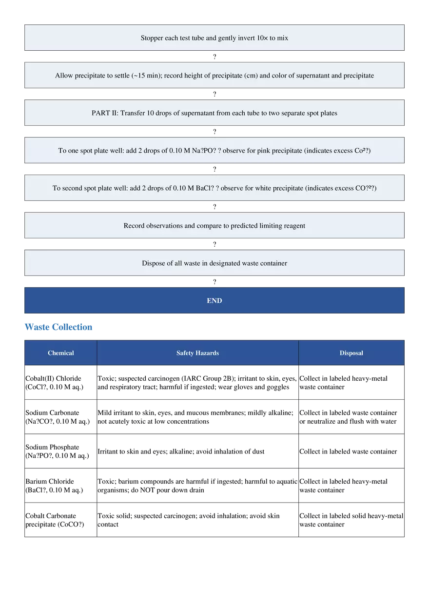 Lab 5 Limiting Reagent Lab Report Completed - Page 2