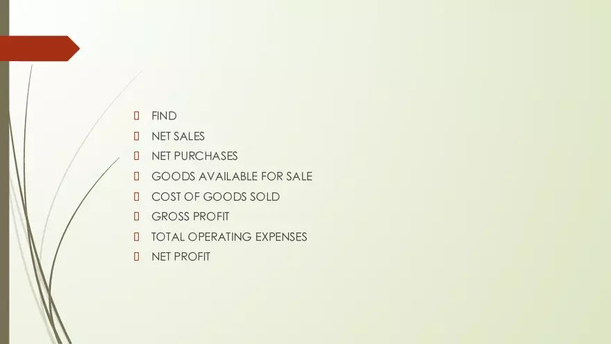 Lecture 3: Profit And Loss Statement - Page 11