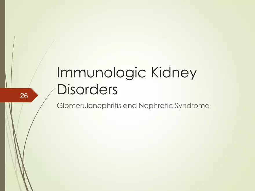 Renal and Urologic Problems - Page 19