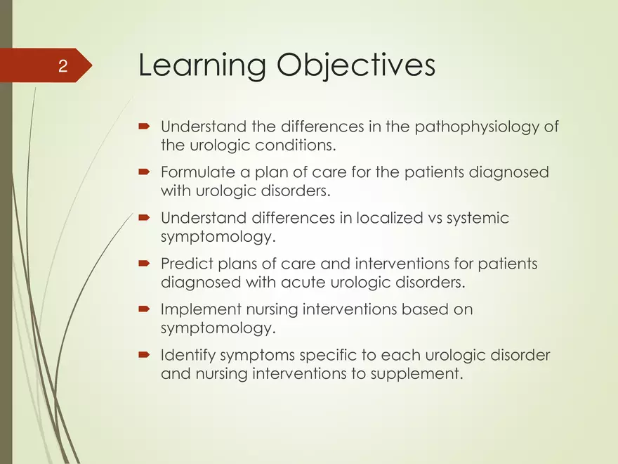 Renal and Urologic Problems - Page 2