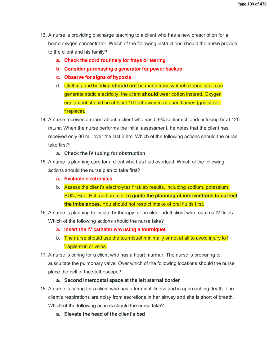 ATI RN Fundamentals Proctored Exam - Page 15