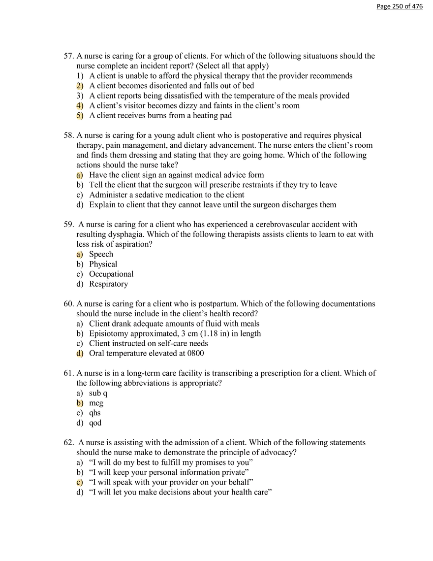 ATI RN Fundamentals Proctored Exam - Page 3