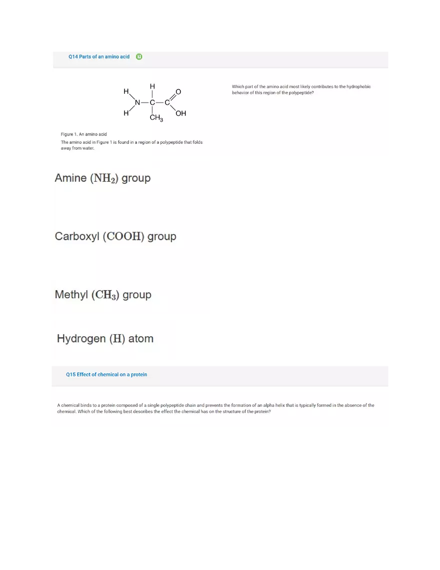 AP BIO Unit 1 Exam - Page 8