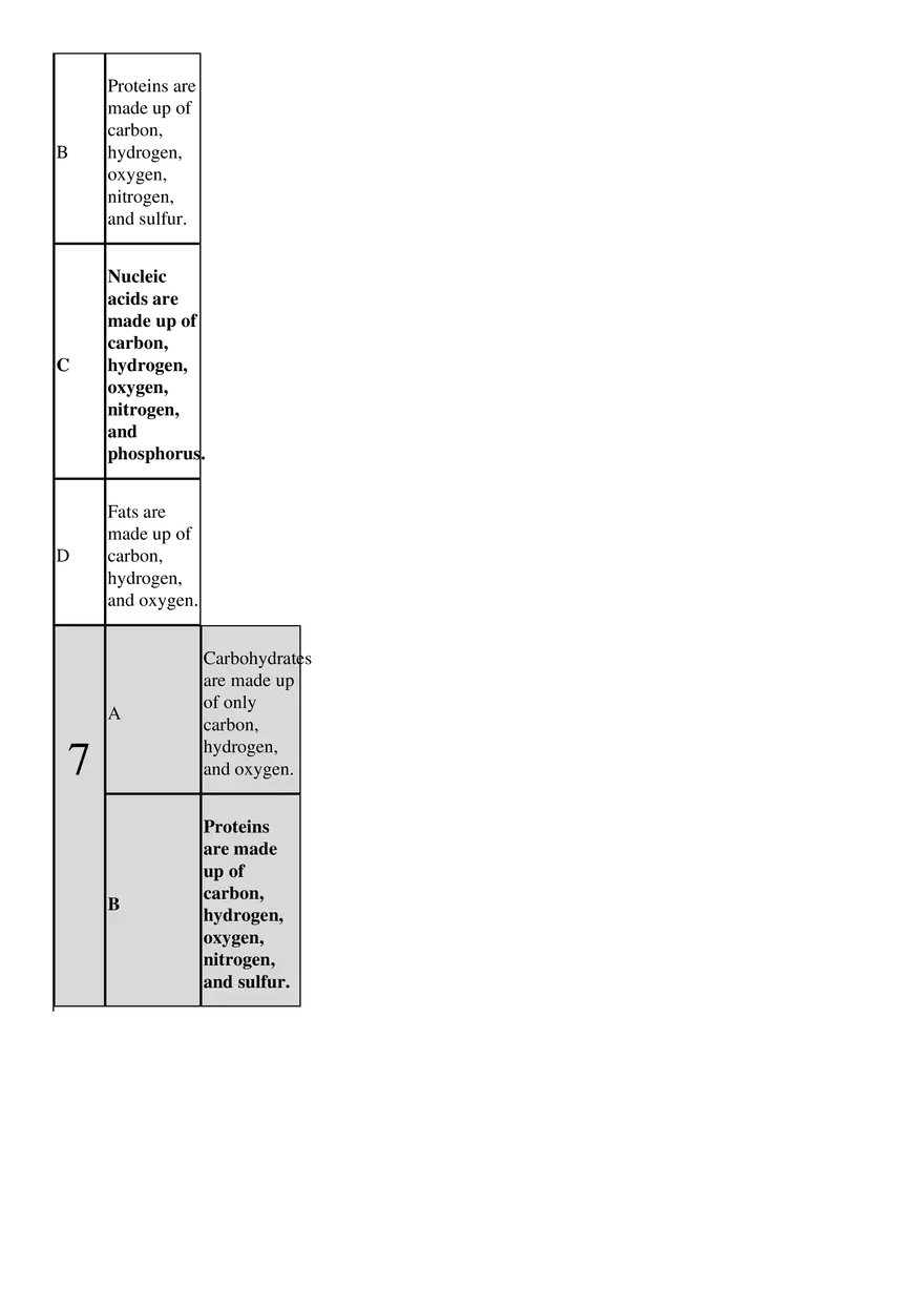 Biology Study Sheet - Page 45