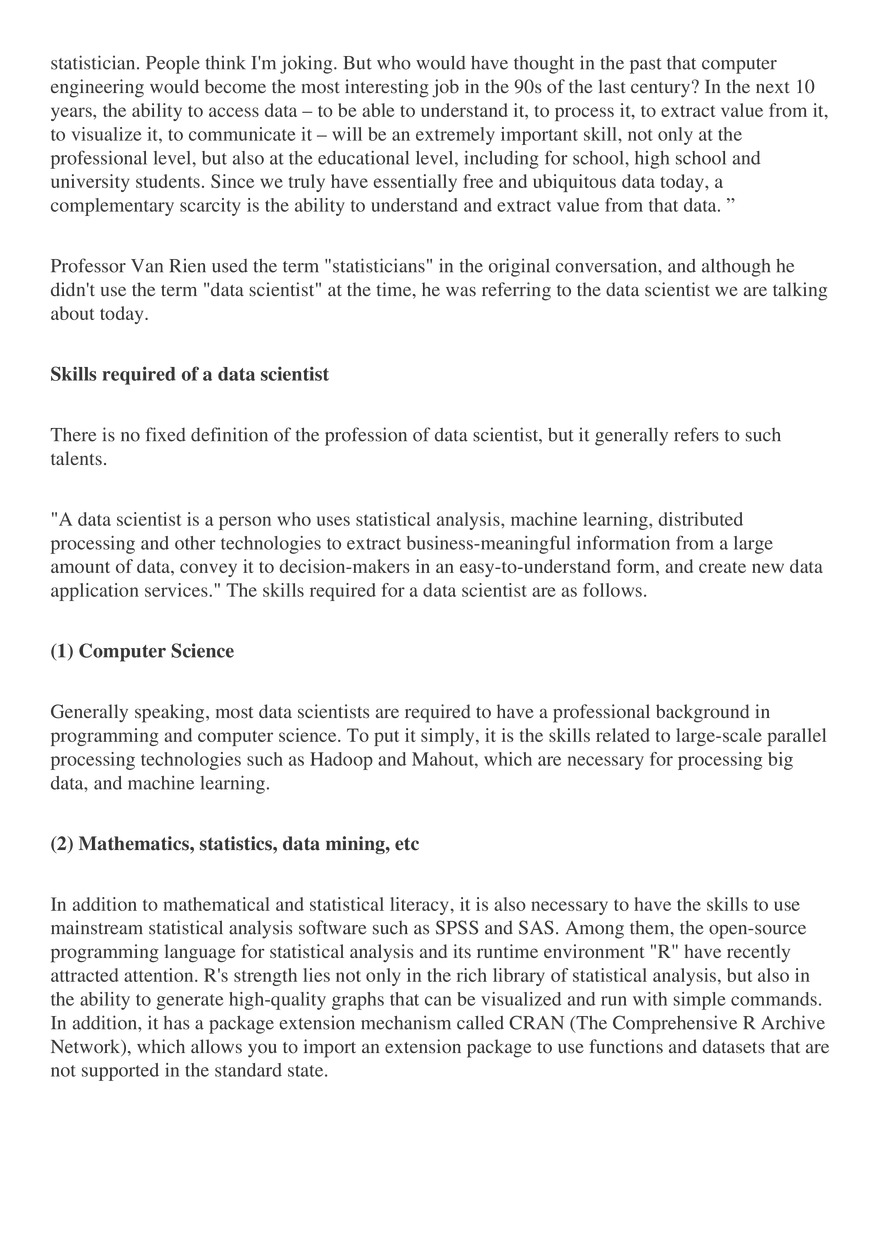Data Scientists are in High Demand - Page 2