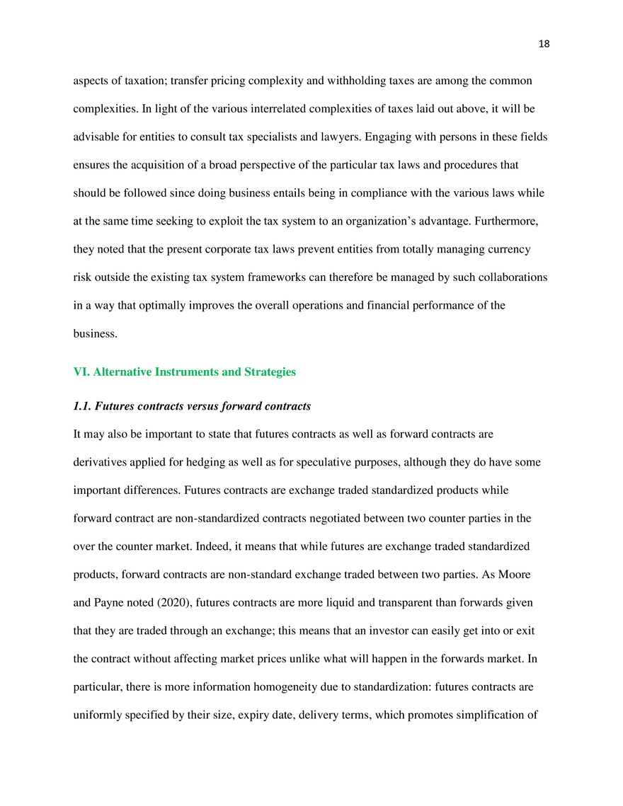 Forward Foreign Exchange Contracts And Pricing - Page 10