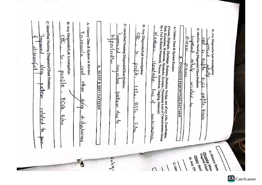 Health Assessment Portfolio - Page 106
