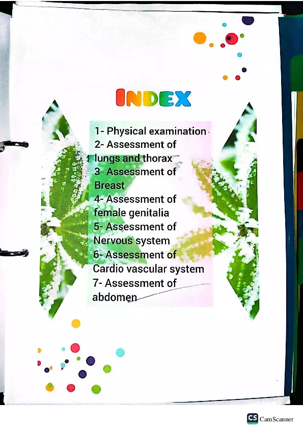 Health Assessment Portfolio - Page 27