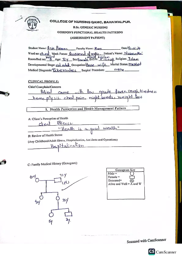 Health Assessment Portfolio - Page 36