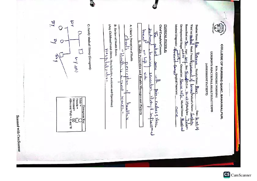 Health Assessment Portfolio - Page 54