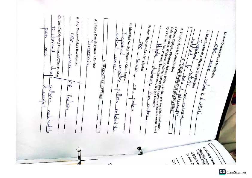 Health Assessment Portfolio - Page 57