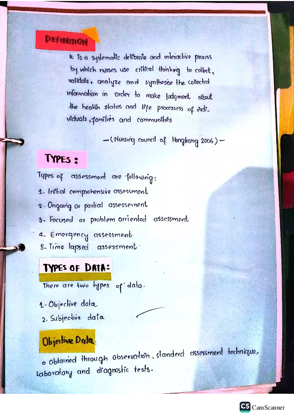 Health Assessment Portfolio - Page 60