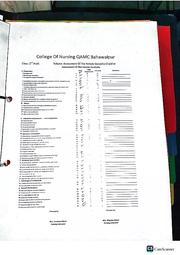 Health Assessment Portfolio - Page 76