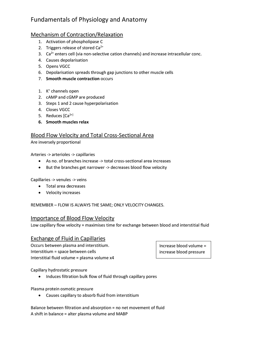Fundamentals of Physiology and Anatomy - Page 4