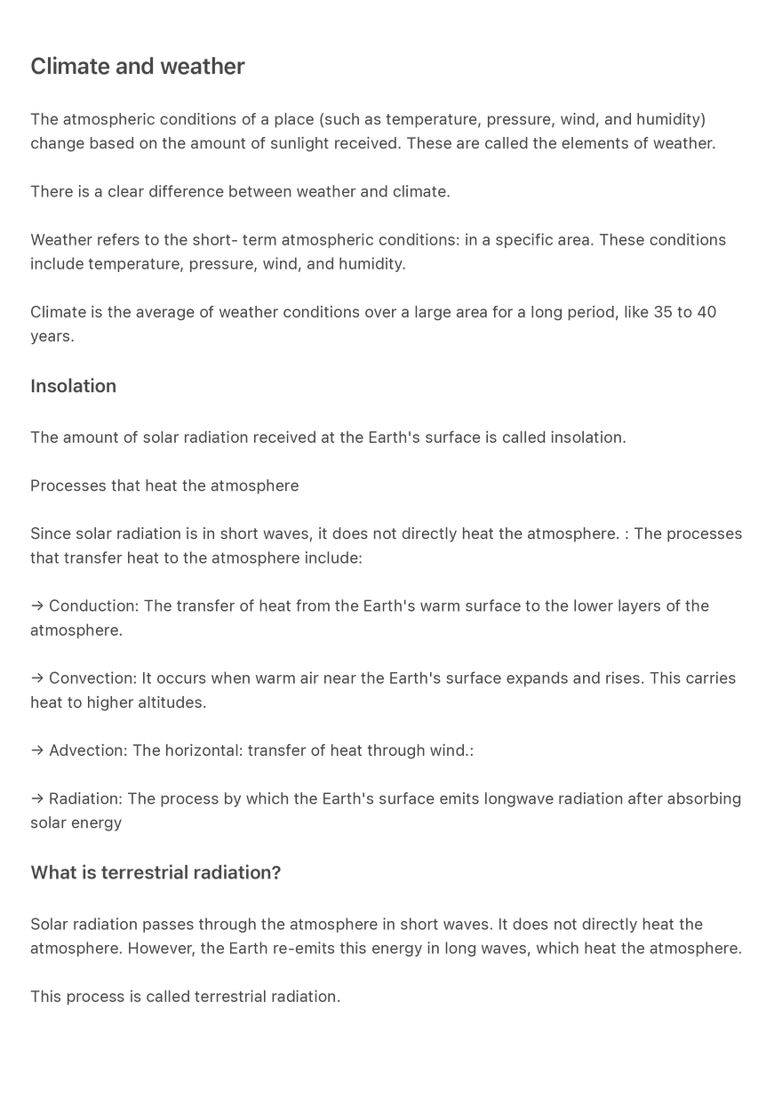 Climate and Weather - Page 1
