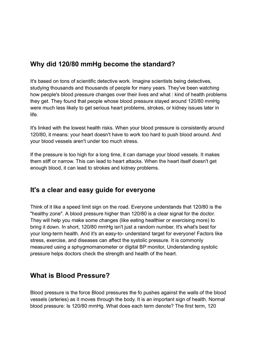Blood Pressure Study Materials - Page 2