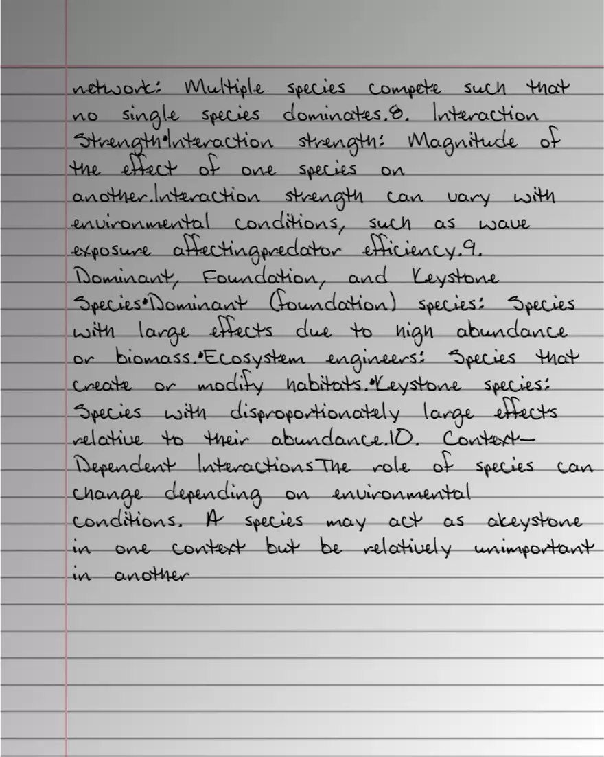 Species Diversity Note - Page 2