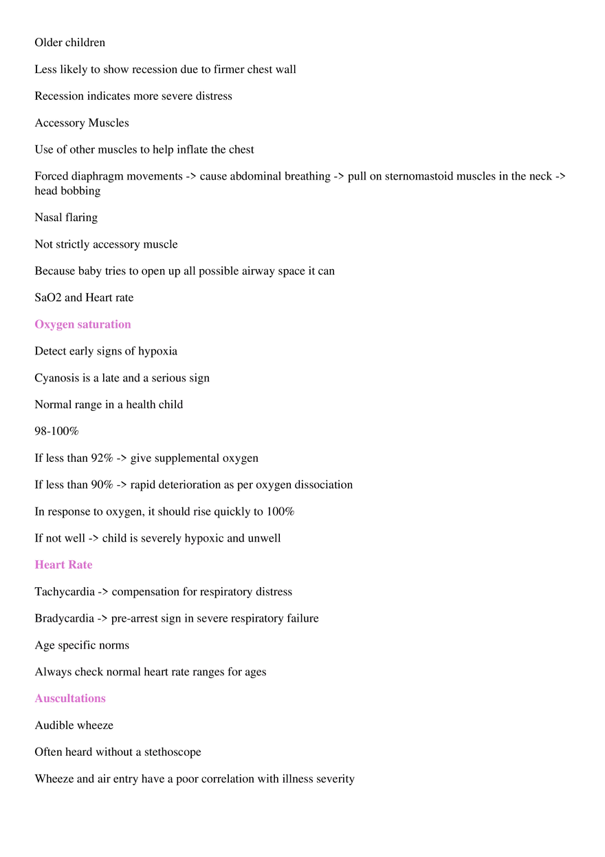 Key Points in Respiratory Examination - Page 4