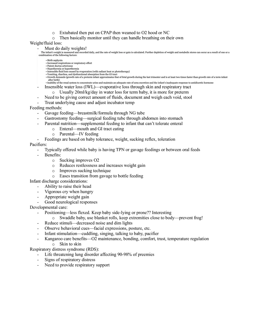 OB Exam 5 Study Guide - Page 7