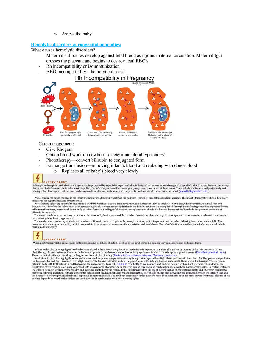 OB Exam 5 Study Guide - Page 11