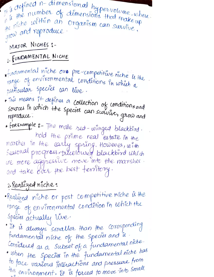 Plant Ecology Notes - Page 2