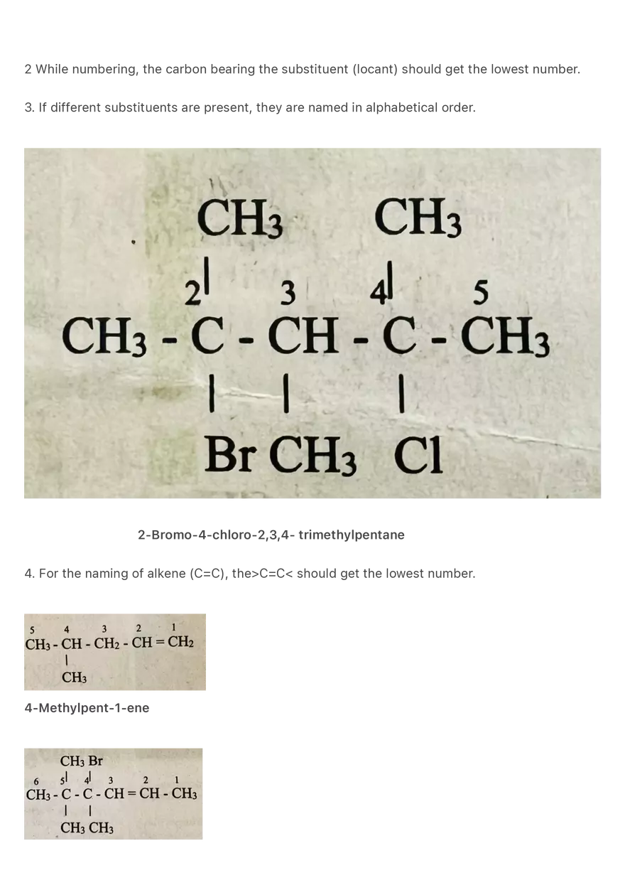 Organic Compounds and Isomerism - Page 2