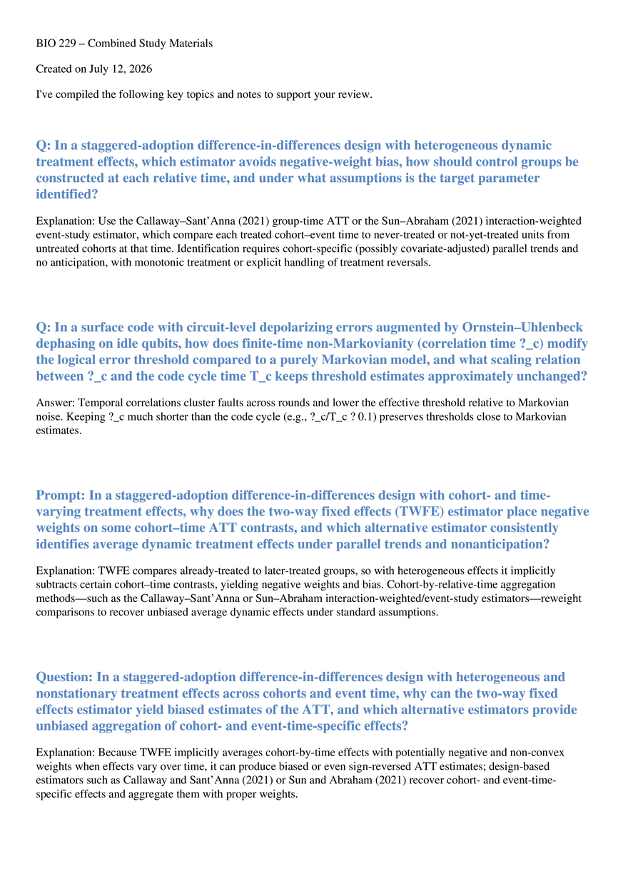 Combined Study Materials Part 5 - Page 1