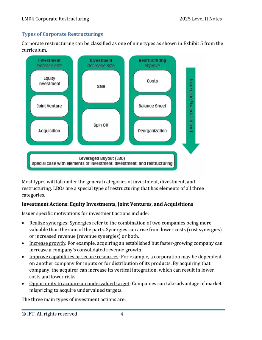 LM04 Corporate Restructuring IFT Notes - Page 10