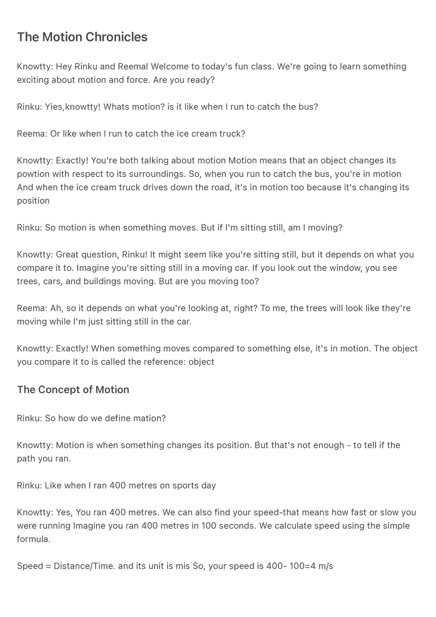 The Motion Chronicles - Page 1