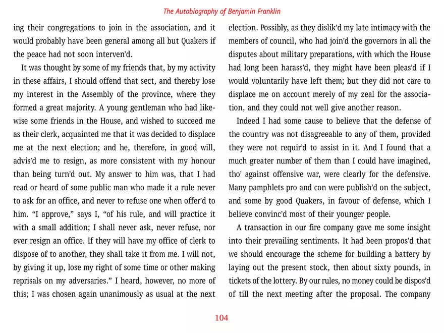 The Autobiography of Benjamin Franklin - Page 7