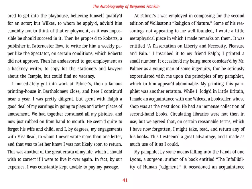 The Autobiography of Benjamin Franklin - Page 97