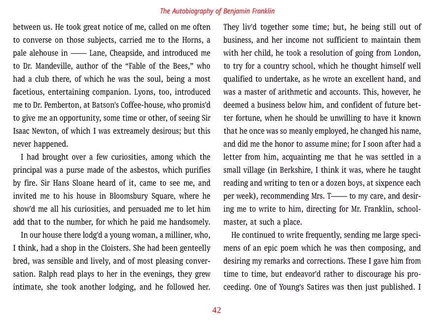 The Autobiography of Benjamin Franklin - Page 98