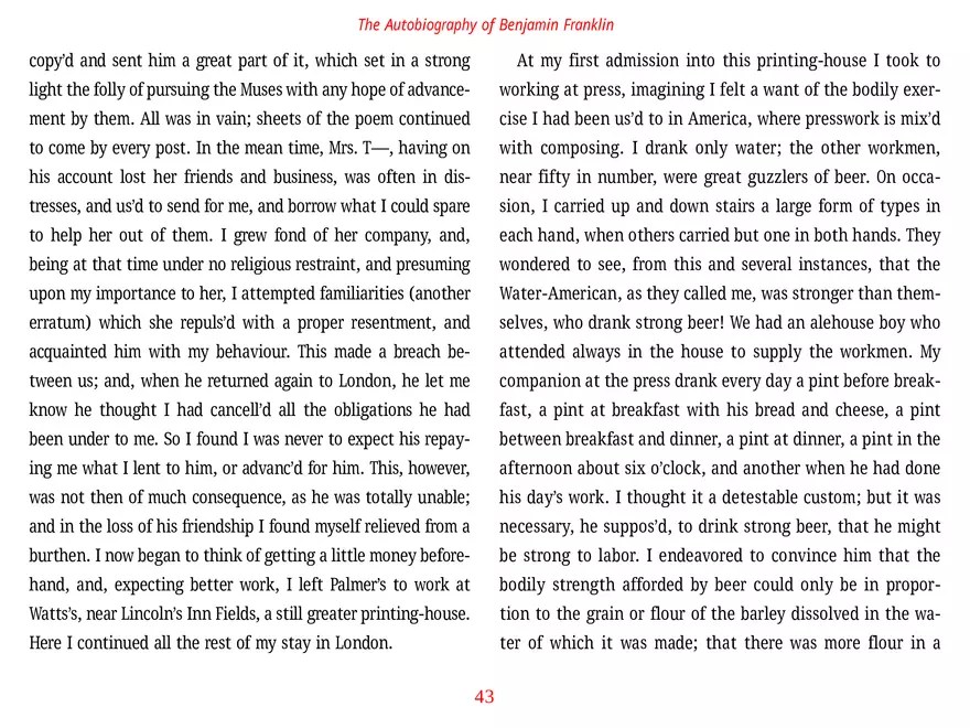 The Autobiography of Benjamin Franklin - Page 99