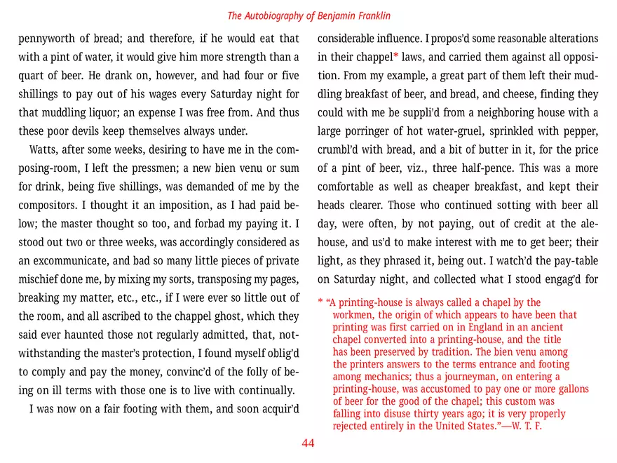 The Autobiography of Benjamin Franklin - Page 100