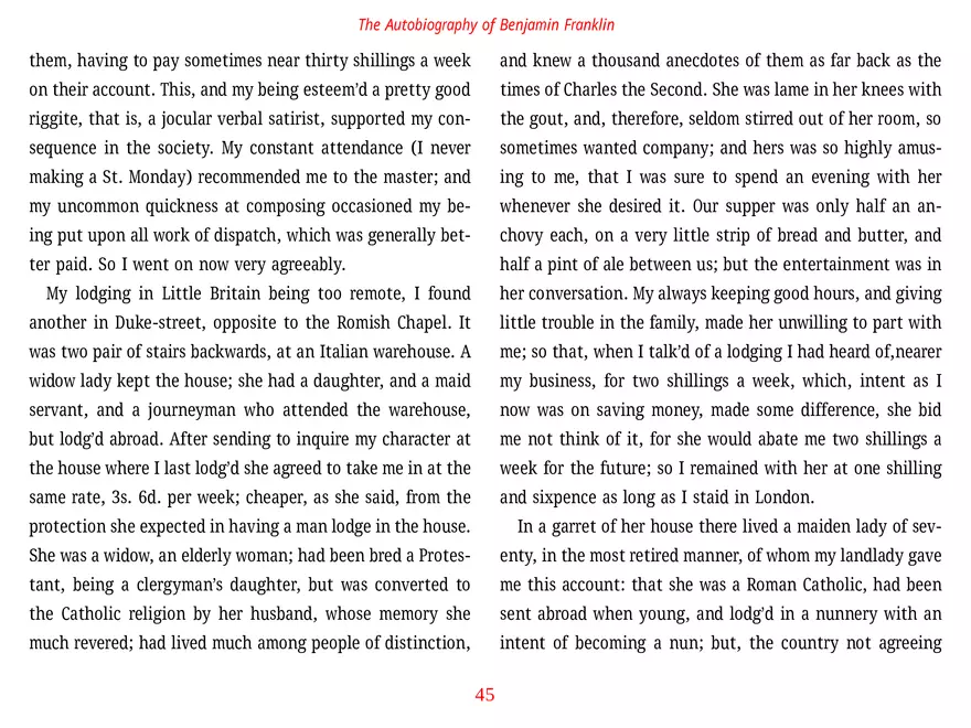 The Autobiography of Benjamin Franklin - Page 101
