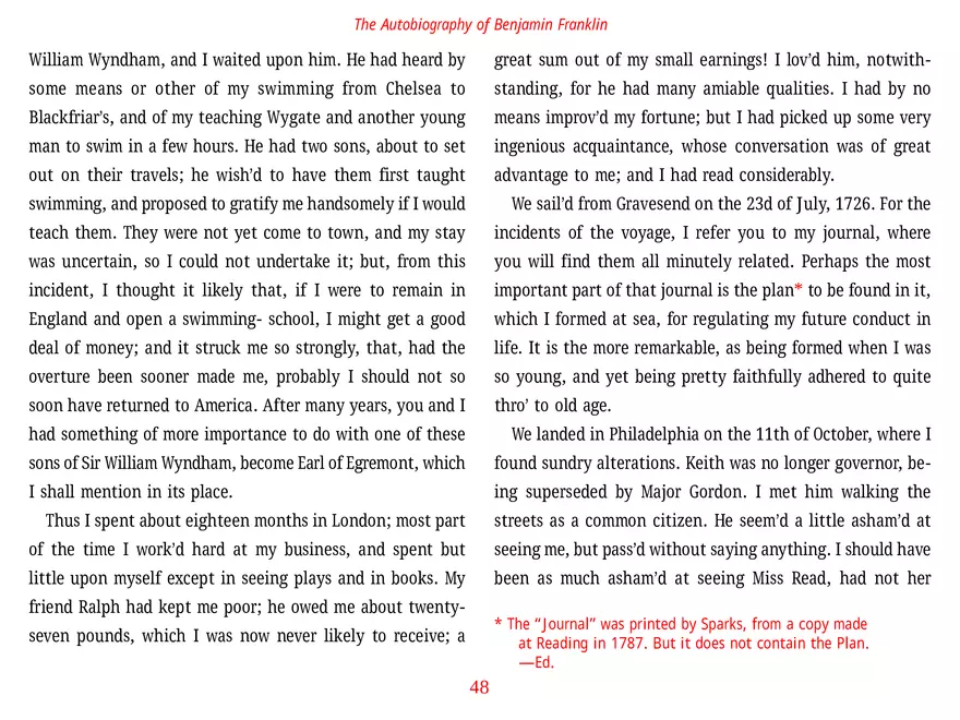 The Autobiography of Benjamin Franklin - Page 104