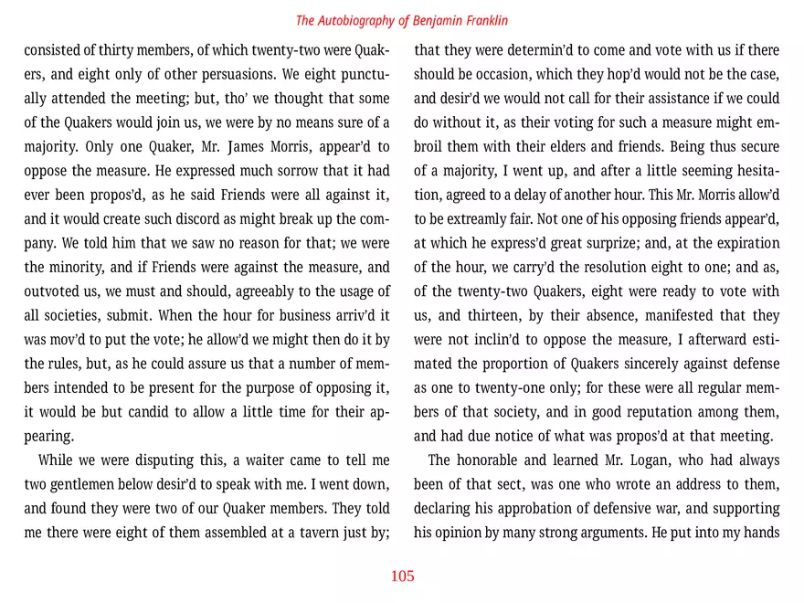 The Autobiography of Benjamin Franklin - Page 8