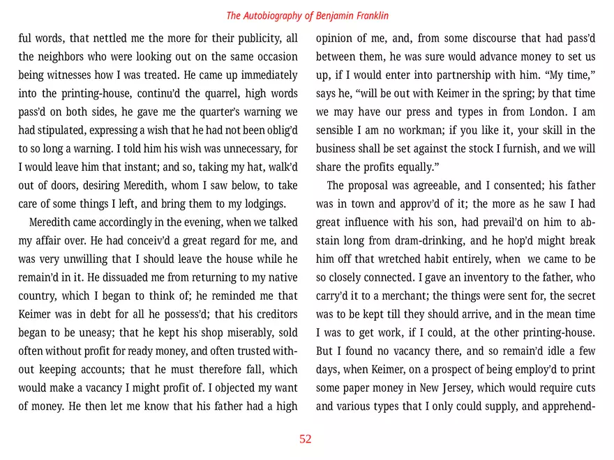 The Autobiography of Benjamin Franklin - Page 109