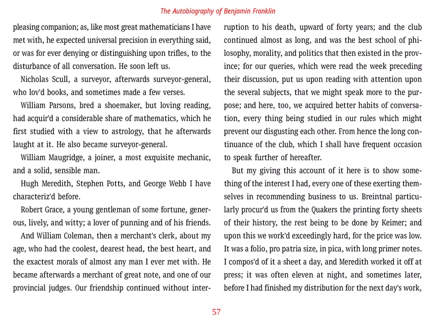The Autobiography of Benjamin Franklin - Page 114