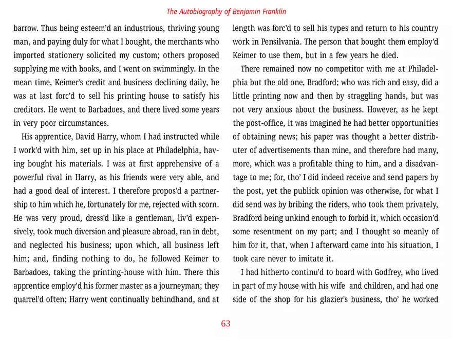 The Autobiography of Benjamin Franklin - Page 121