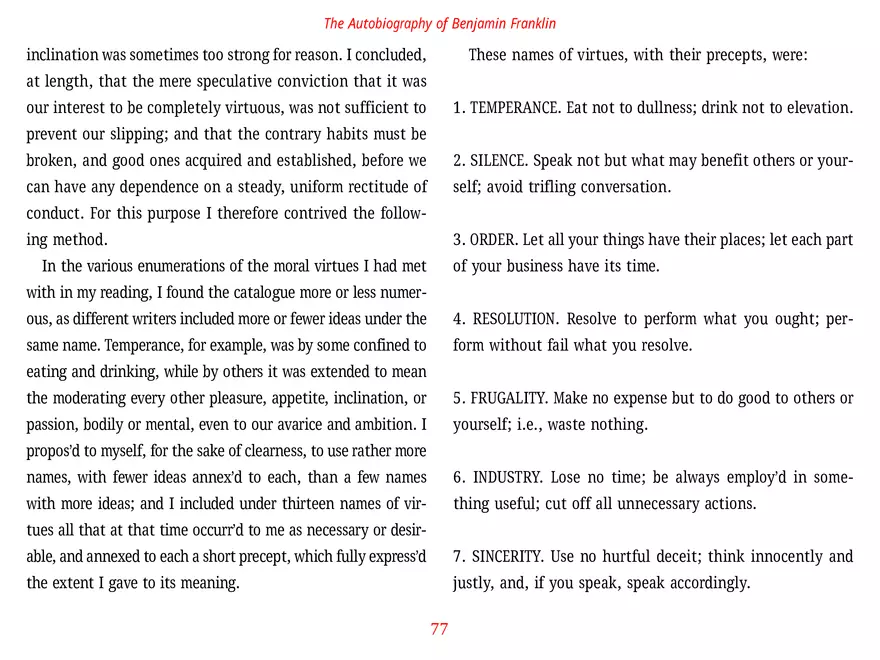 The Autobiography of Benjamin Franklin - Page 136